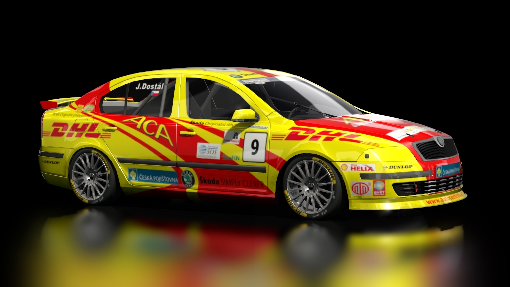 Skoda Octavia CUP '08, skin 09