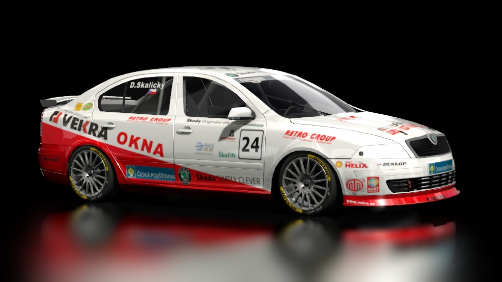 Skoda Octavia CUP '08, skin 24