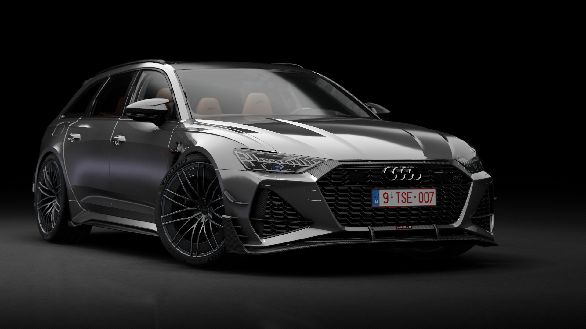 Audi RS6-R ABT 2021, skin GunMetal_Grey