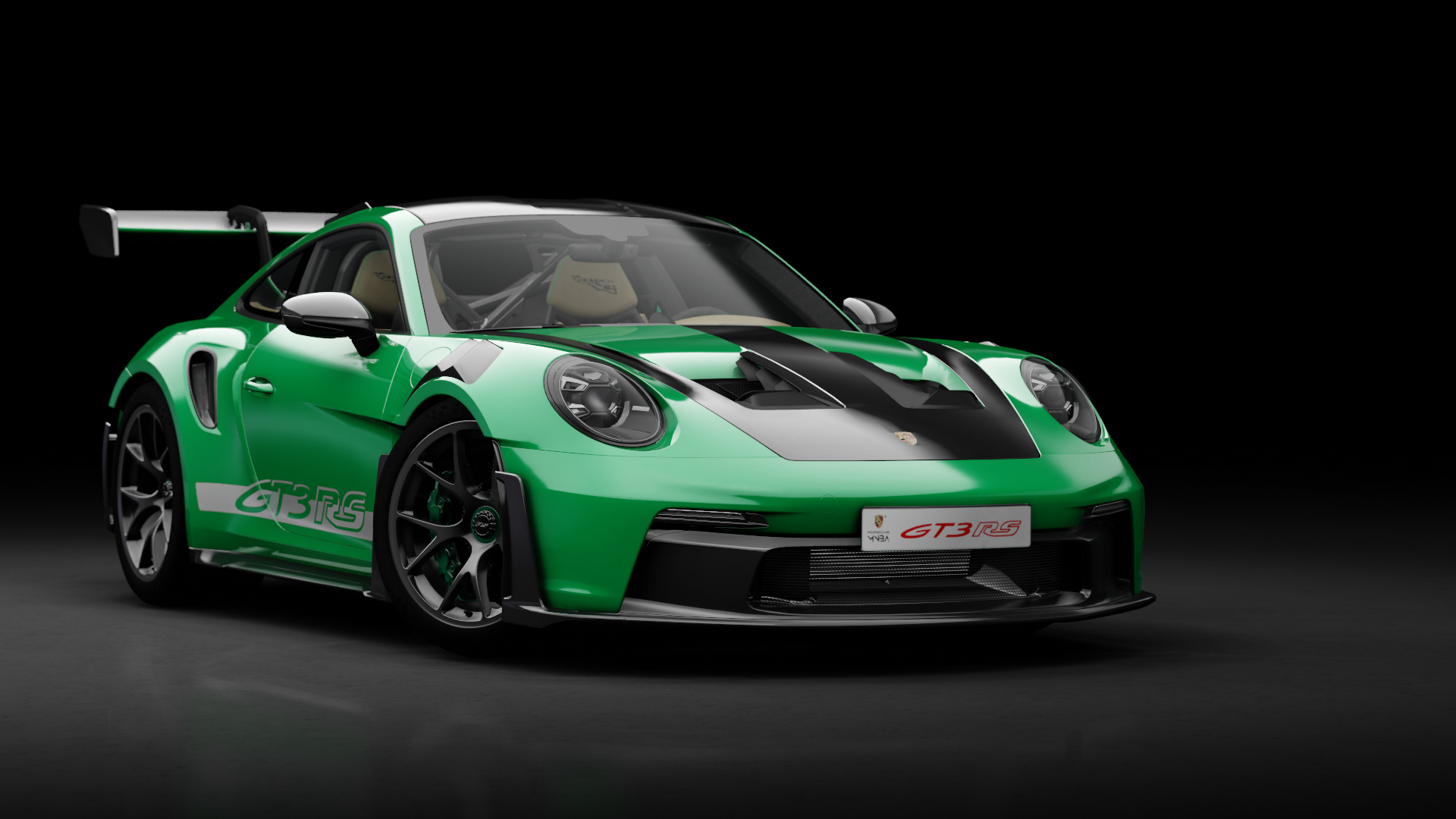 Porsche 911 GT3 RS (992) Weissach Package, skin 04_racing_green