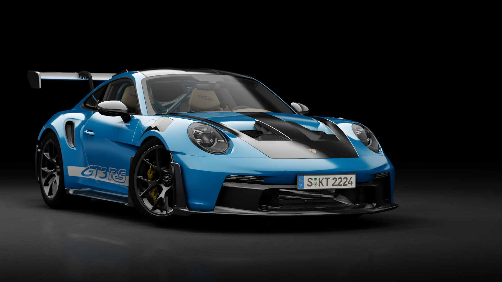 Porsche 911 GT3 RS (992) Weissach Package, skin 05_blue