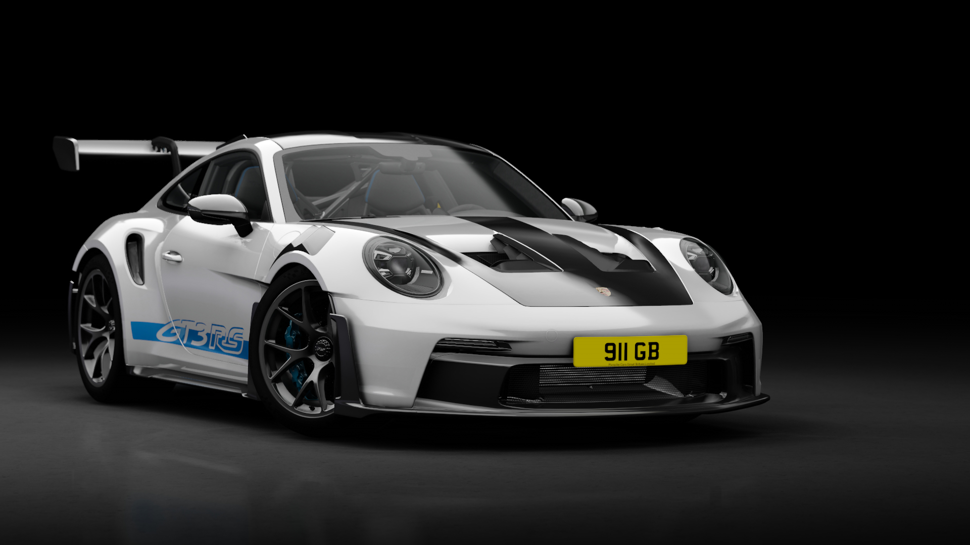 Porsche 911 GT3 RS (992) Weissach Package, skin 101_white