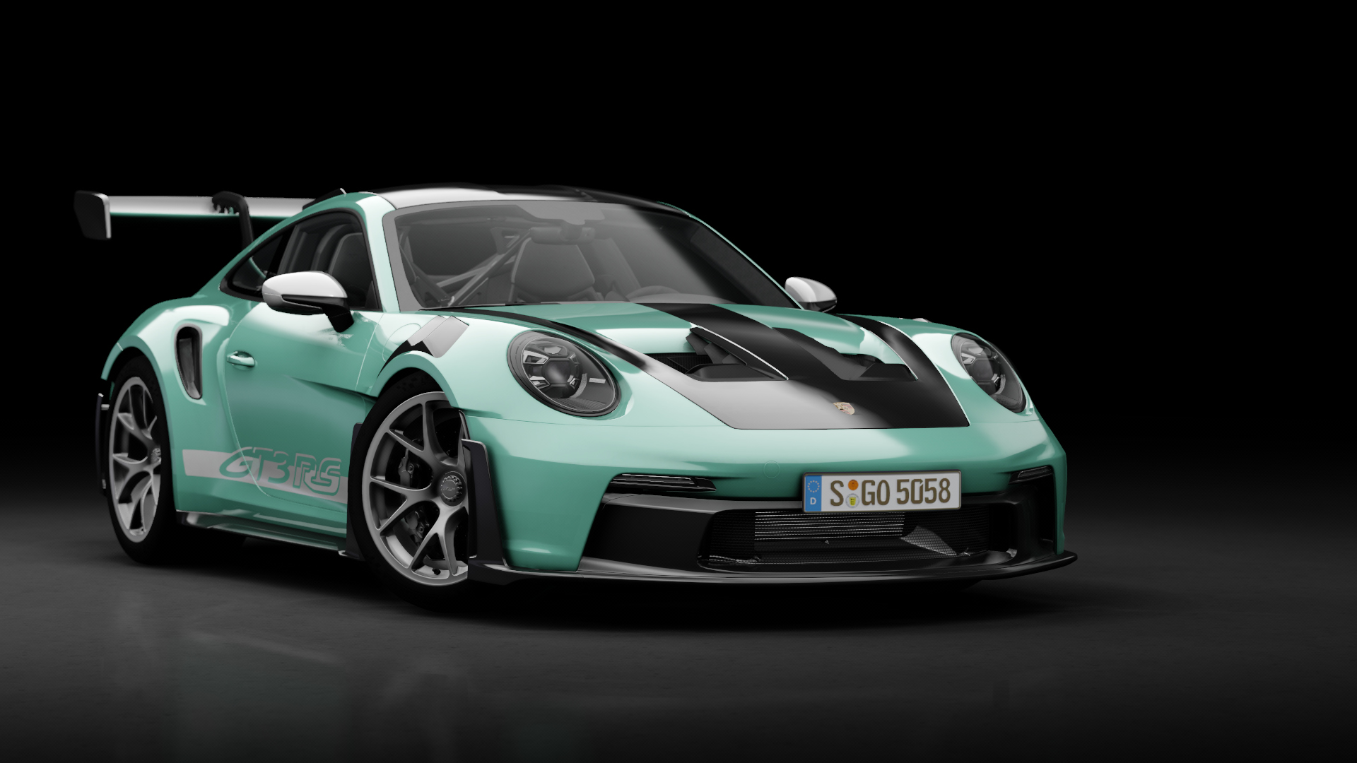 Porsche 911 GT3 RS (992) Weissach Package, skin 122_pts_mintgreen