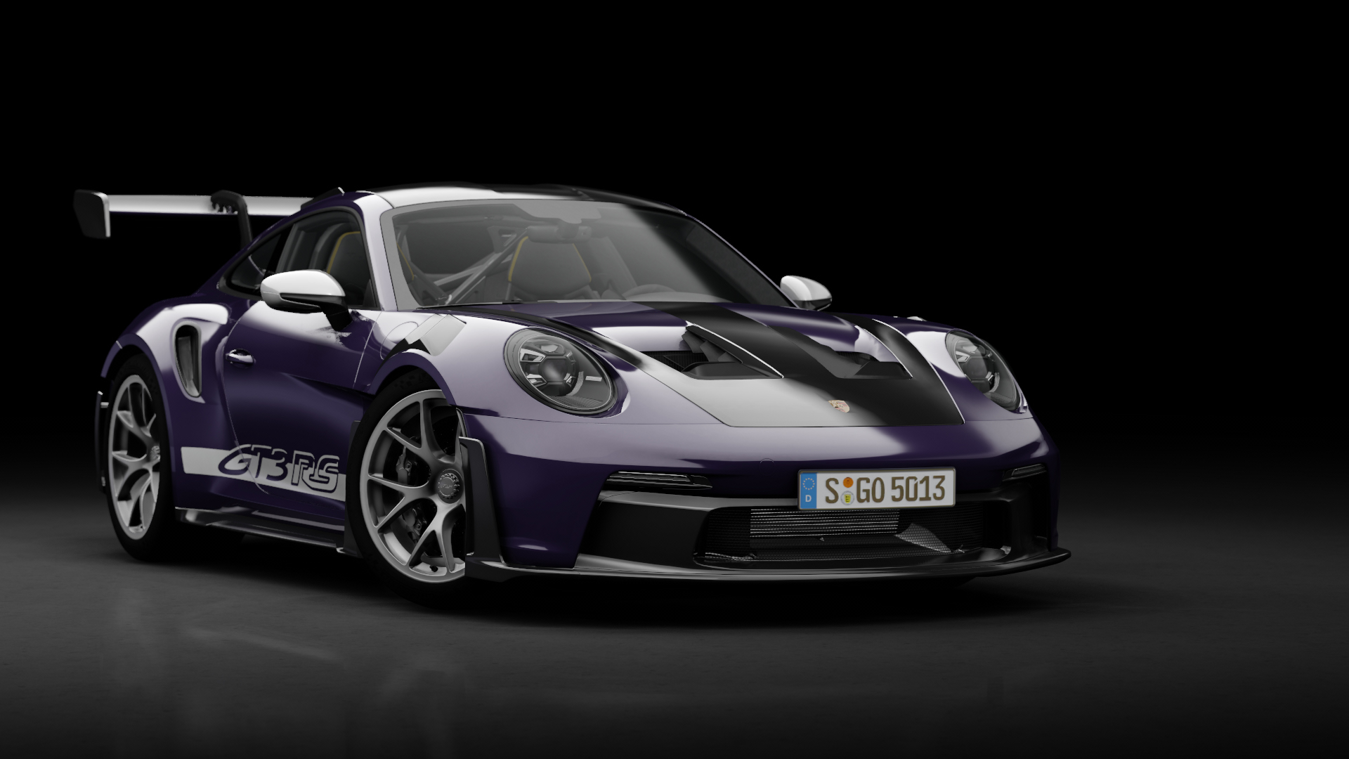 Porsche 911 GT3 RS (992) Weissach Package, skin 123_ultraviolet