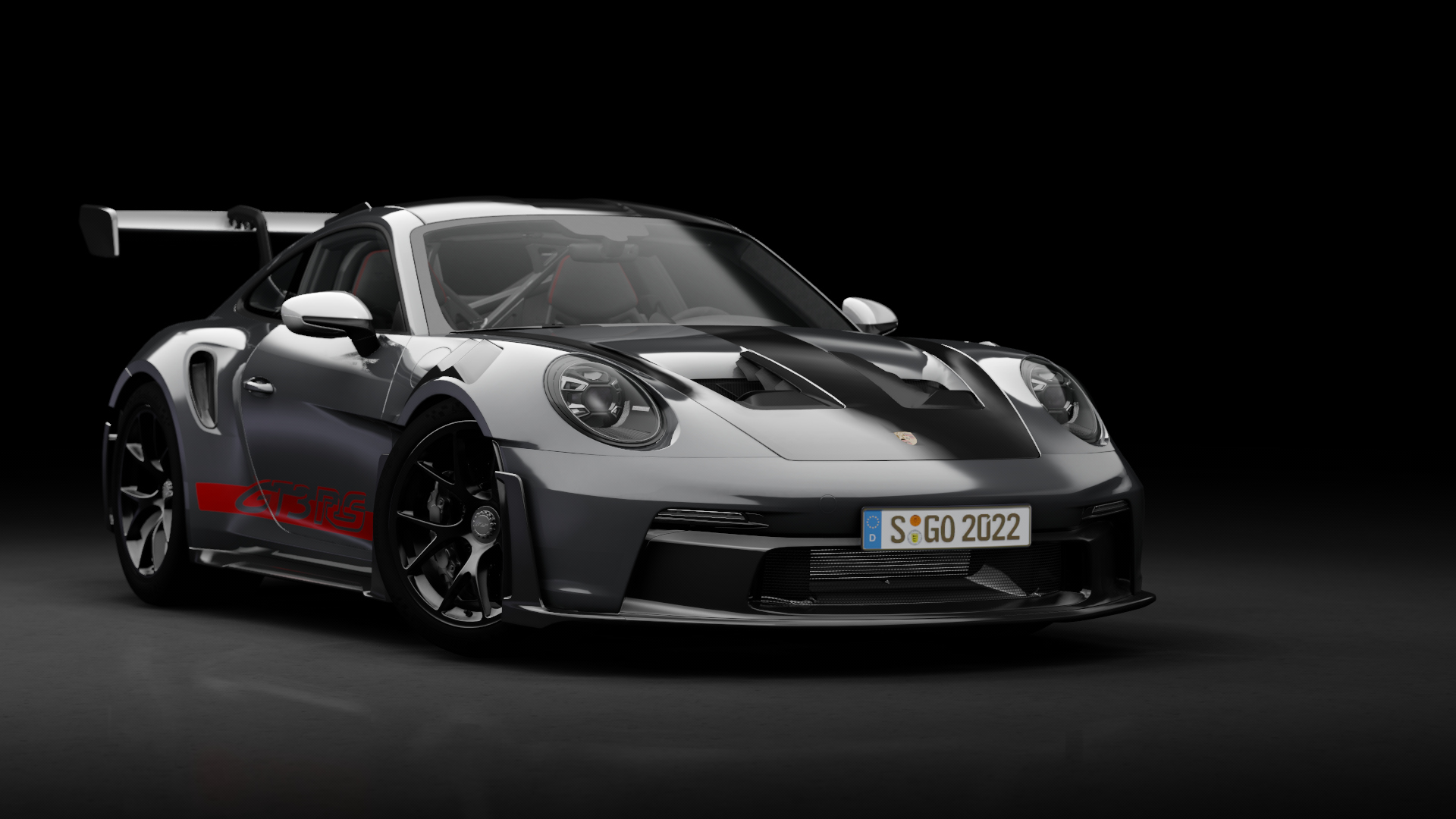 Porsche 911 GT3 RS (992) Weissach Package, skin 128_pts_greyblack