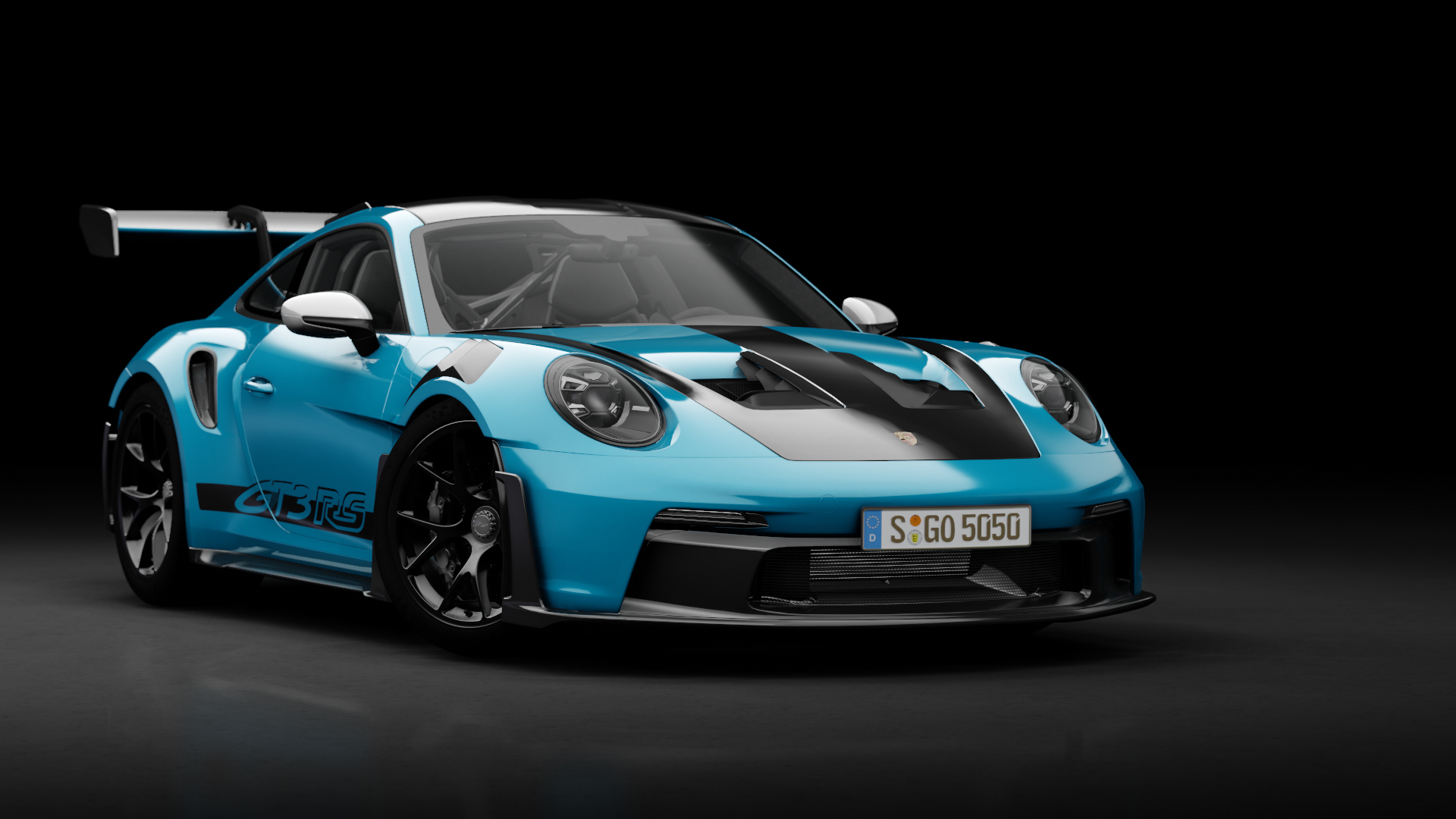 Porsche 911 GT3 RS (992) Weissach Package, skin 129_pts_rivierablue