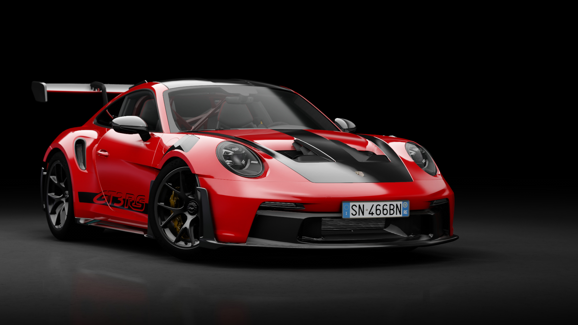 Porsche 911 GT3 RS (992) Weissach Package, skin Red