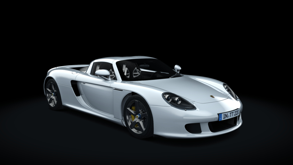 Porsche Carrera GT, skin 01_Biarritz White