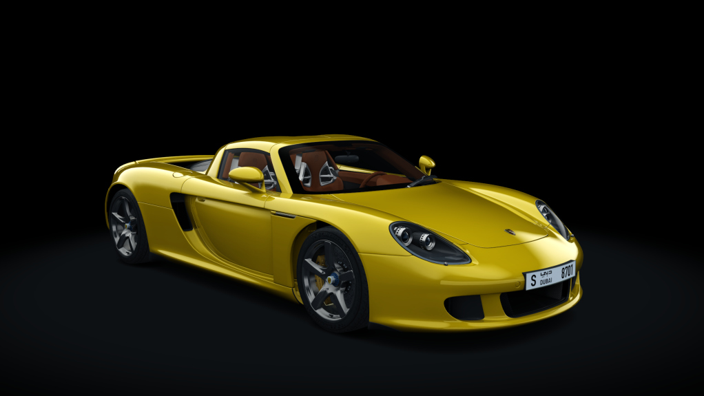 Porsche Carrera GT, skin 02_Signal_Yellow