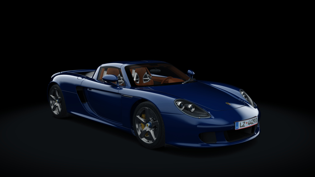 Porsche Carrera GT, skin 03_Blue_Mirabeau_Metallic