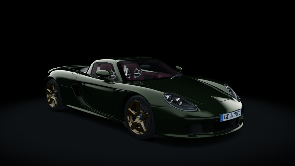 Porsche Carrera GT, skin 04_Oak_Green_Metallic