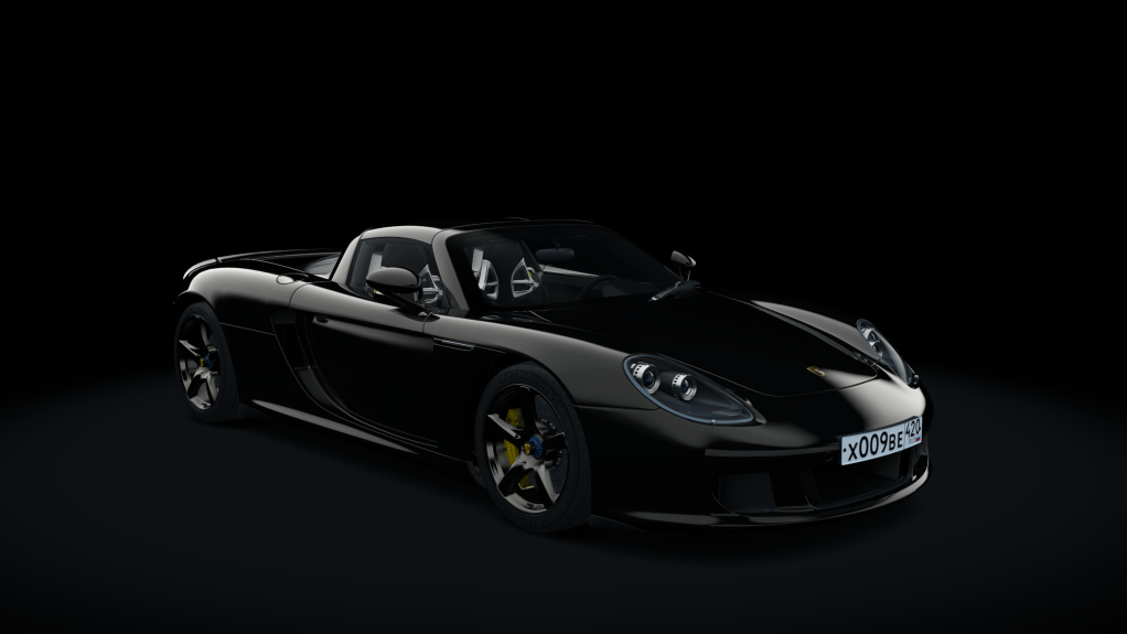 Porsche Carrera GT, skin itsDraik_Basalt_Black_Metallic