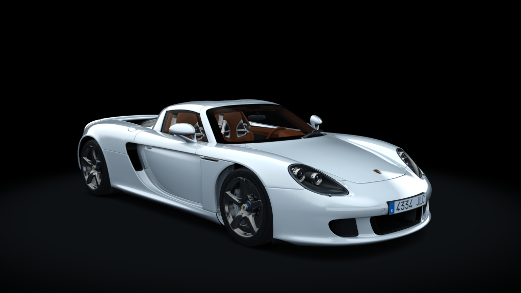 Porsche Carrera GT, skin itsDraik_Grand_Prix_White