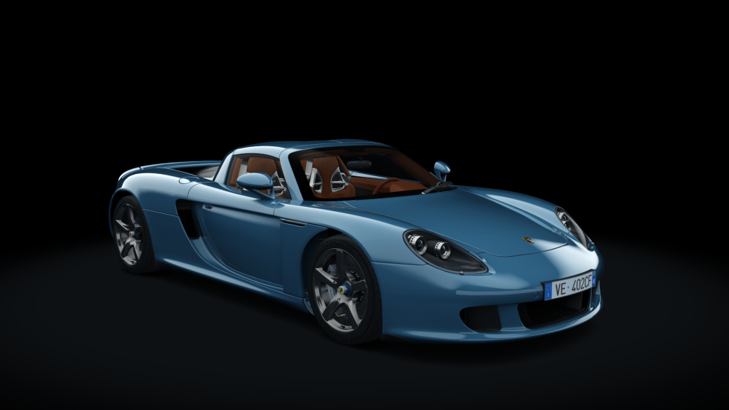 Porsche Carrera GT, skin itsDraik_Iris_Blue_Metallic