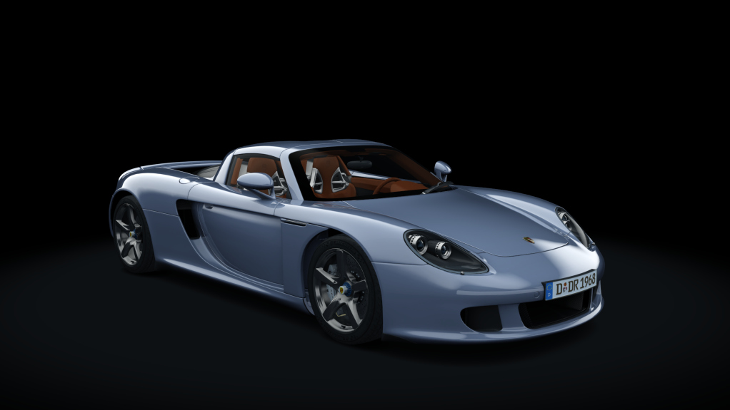 Porsche Carrera GT, skin itsDraik_Polar_Silver_Metallic