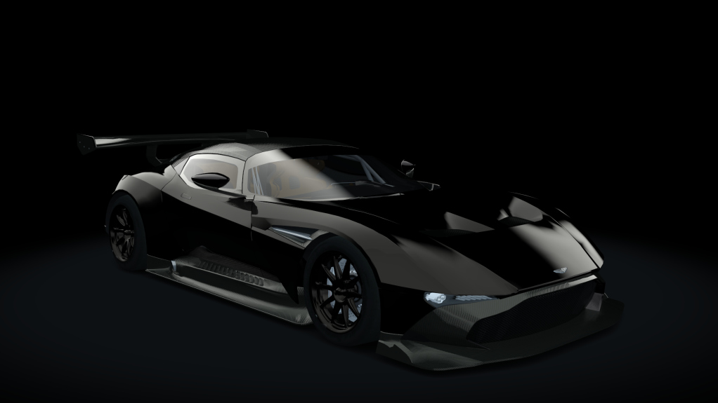 Aston Martin Vulcan R, skin midnight_black