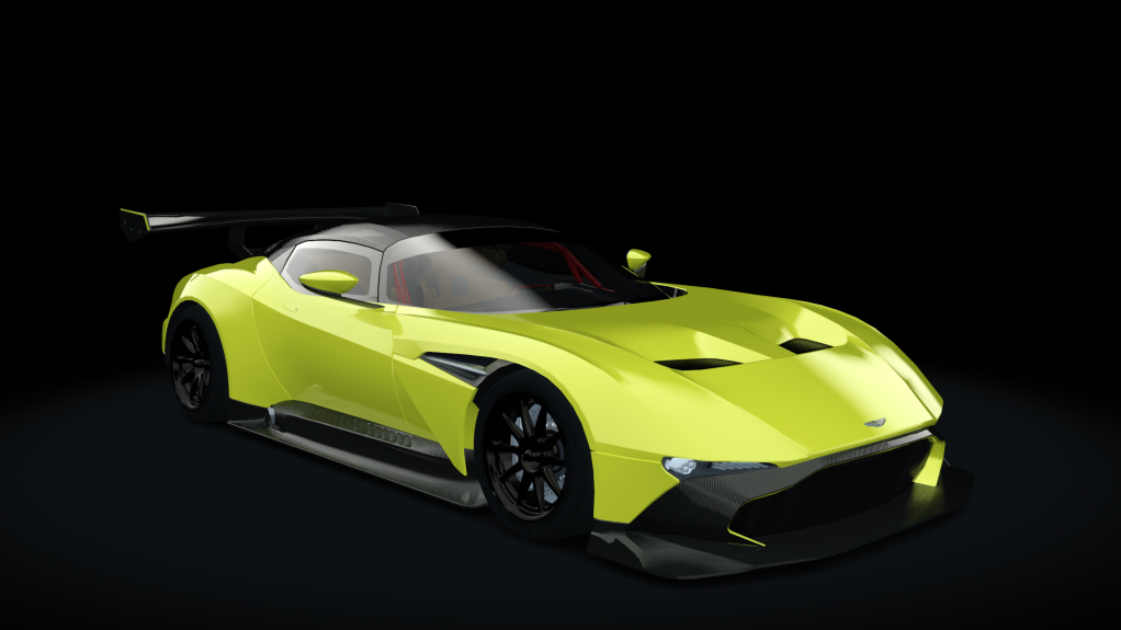 Aston Martin Vulcan R, skin yellow