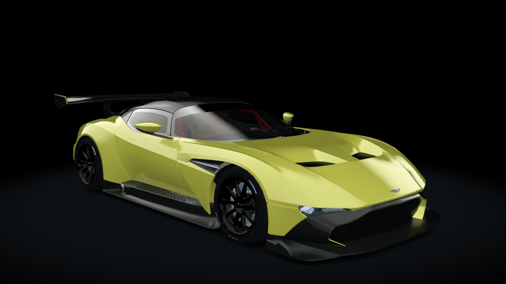 Aston Martin Vulcan R, skin yellow_dark