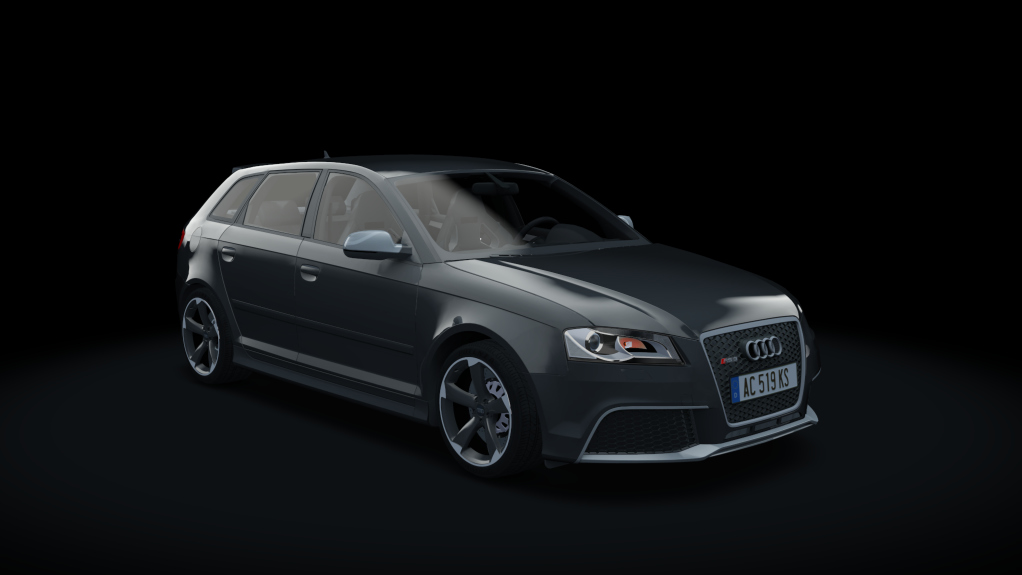 Audi RS3 Sportback 8P, skin Daytona Grey