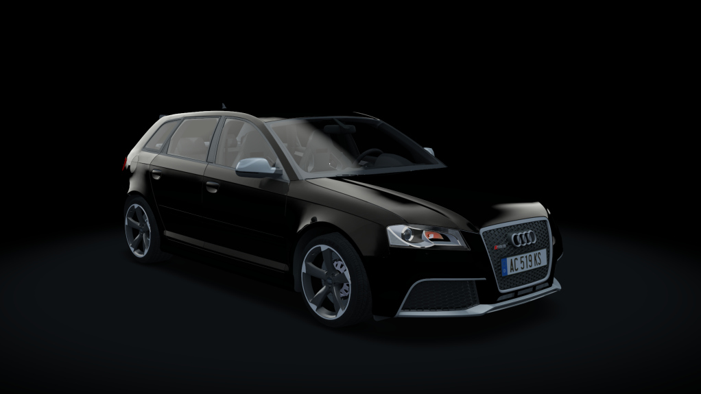 Audi RS3 Sportback 8P, skin Mythos Black