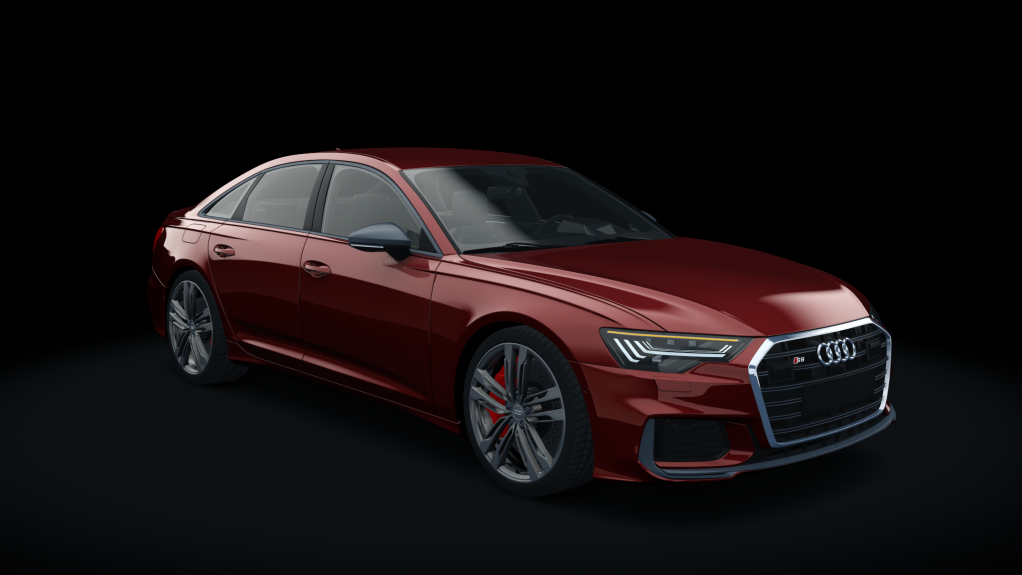 Audi S6 Sedan 2020, skin 10dark_red