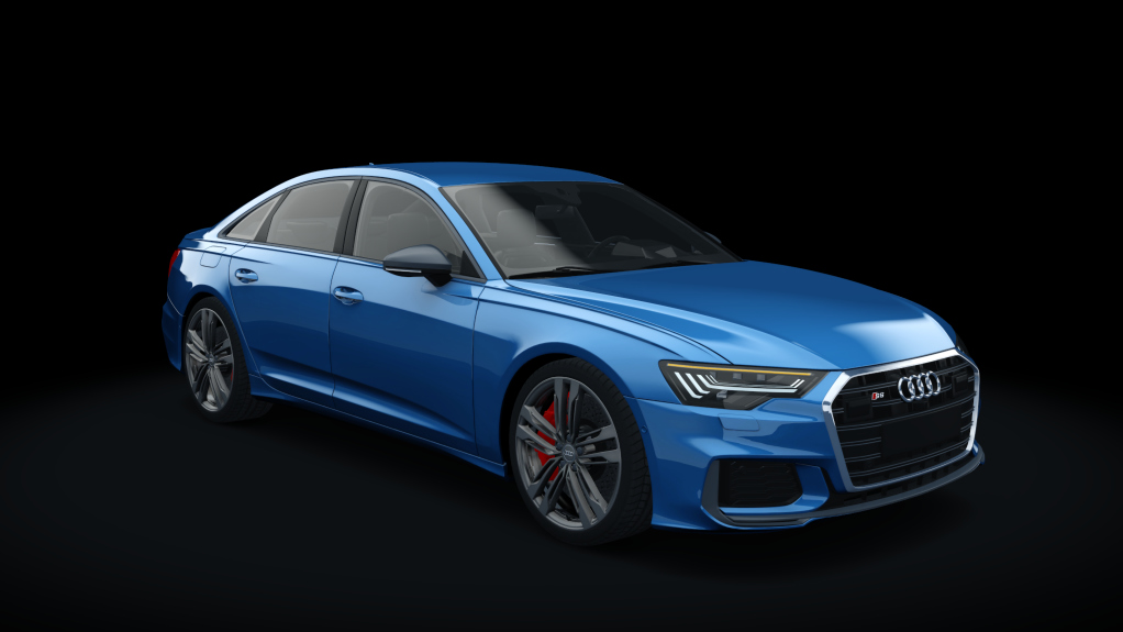 Audi S6 Sedan 2020, skin 4light_blue