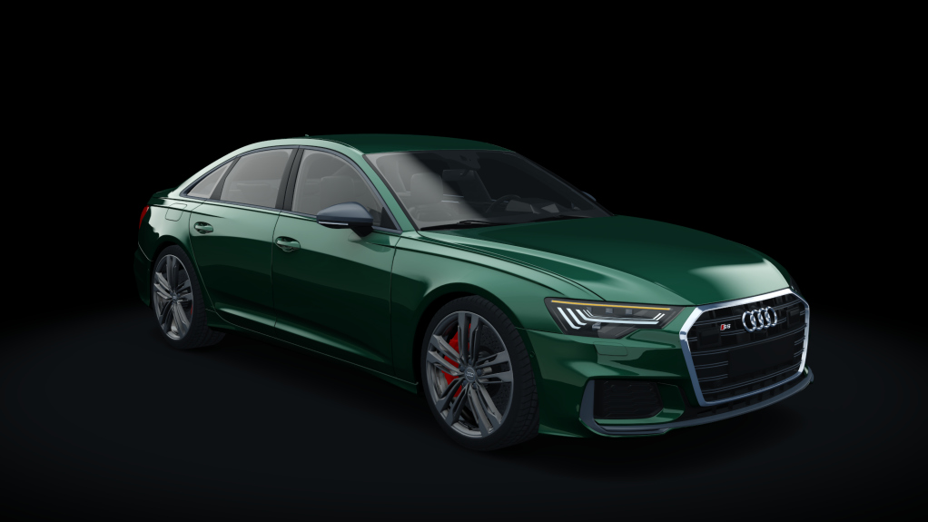 Audi S6 Sedan 2020, skin 5dark_green