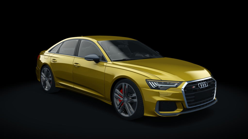 Audi S6 Sedan 2020, skin 7dark_yellow