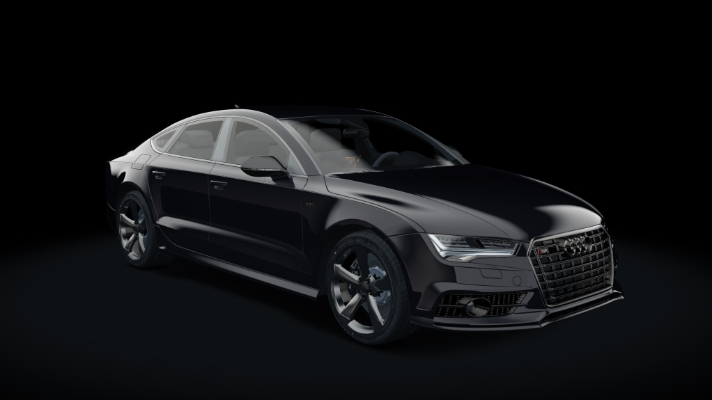 Audi S7 Sportback, skin Azurite_Black