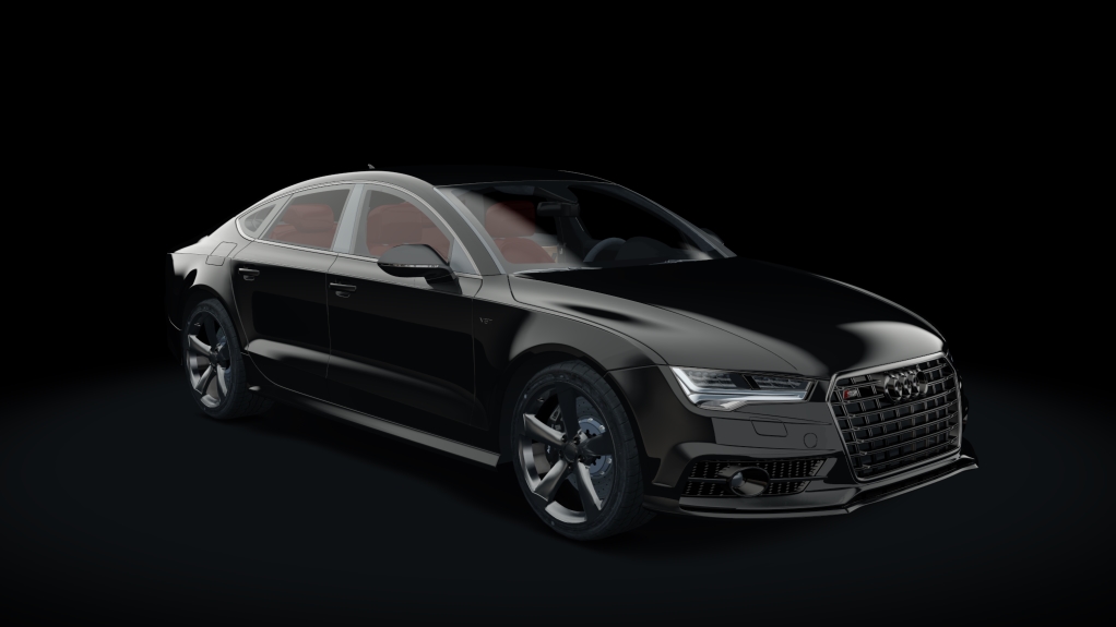 Audi S7 Sportback, skin Black_Sapphire_metallic