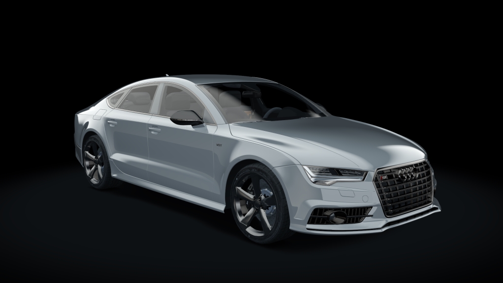 Audi S7 Sportback, skin Brilliant_White