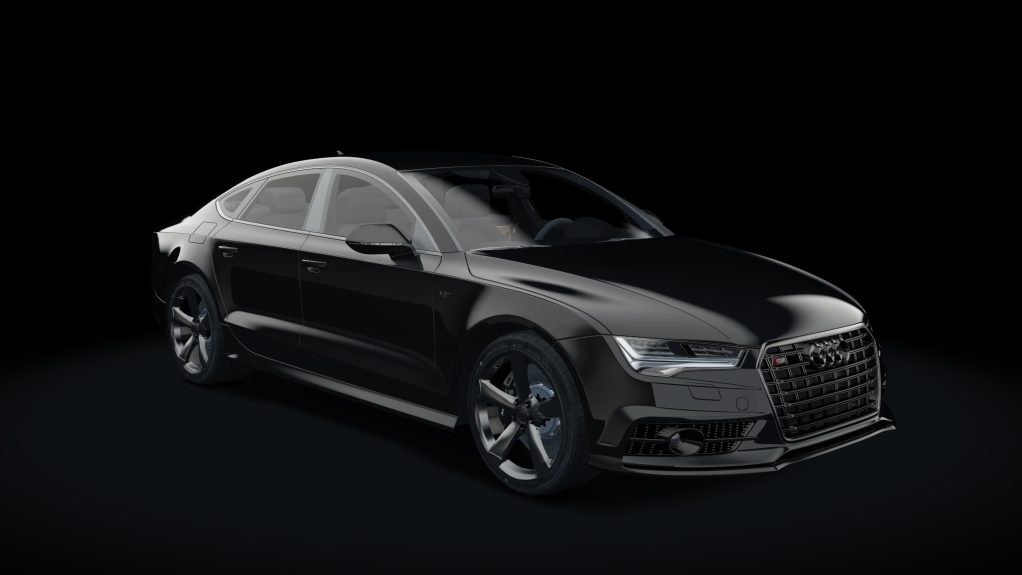 Audi S7 Sportback, skin Frozen_Black