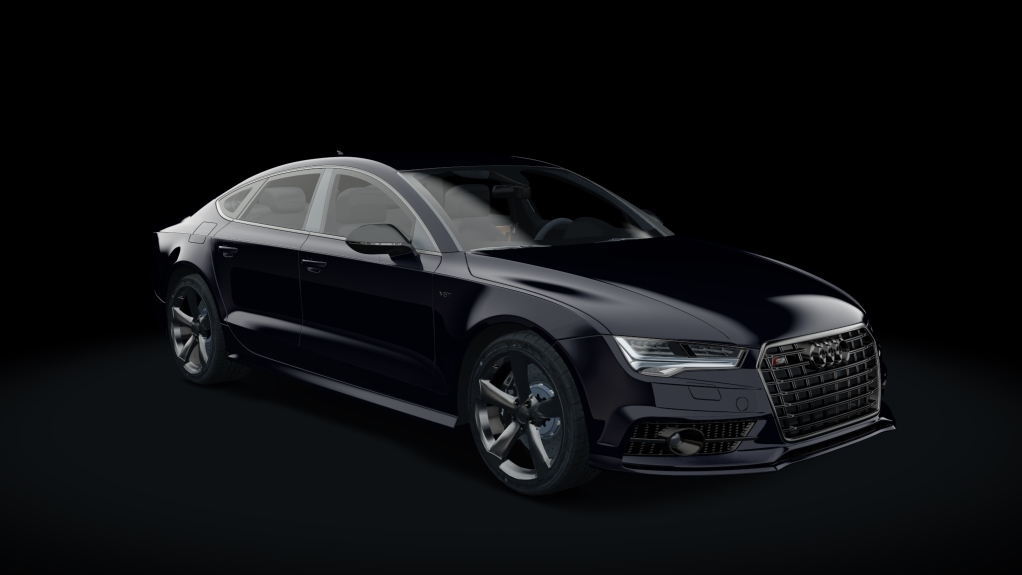 Audi S7 Sportback, skin Midnight_Blue