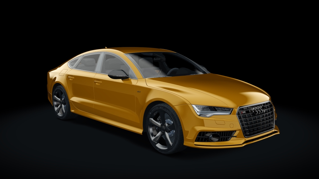 Audi S7 Sportback, skin Orange