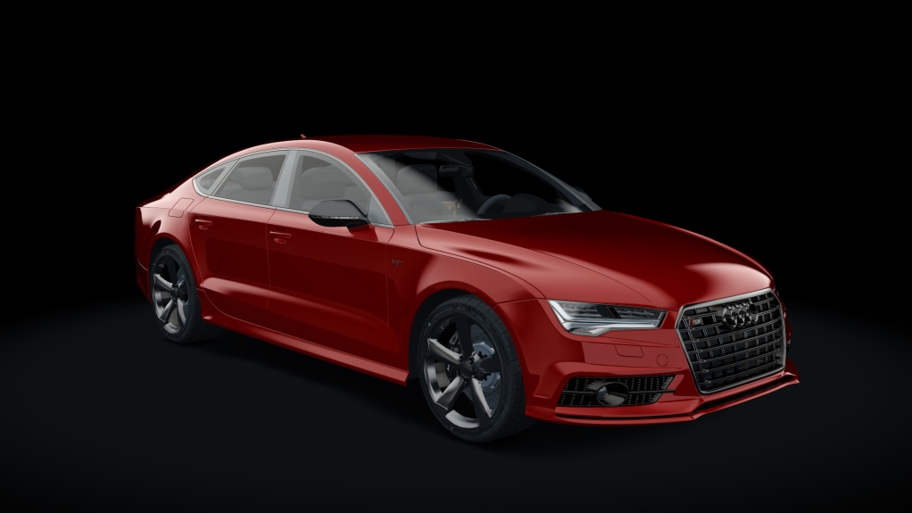 Audi S7 Sportback, skin Red