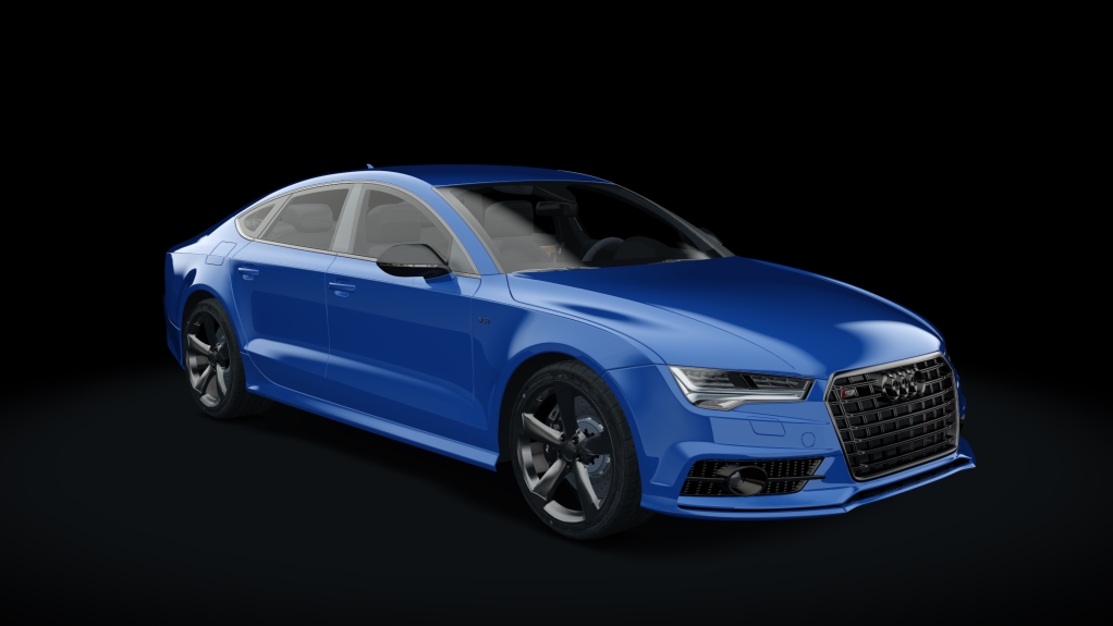 Audi S7 Sportback, skin Santorini_Blue