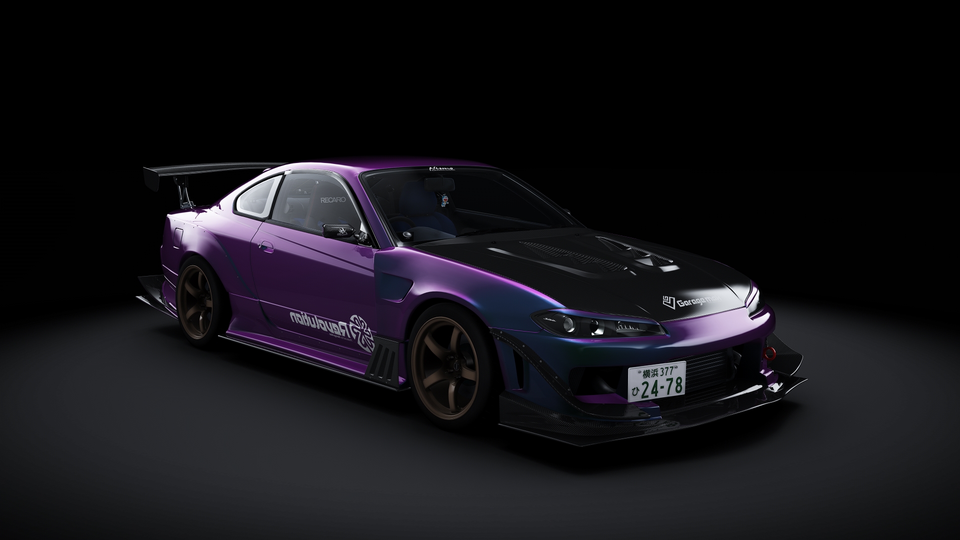 Nissan Silvia S15 Garage Mak, skin maziora_andromeda