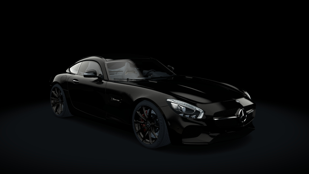 Mercedes-Benz AMG GT-S, skin black