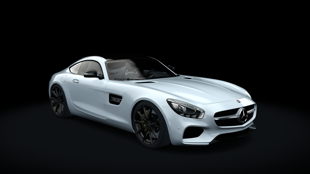 Mercedes-Benz AMG GT-S, skin designo_diamant_white