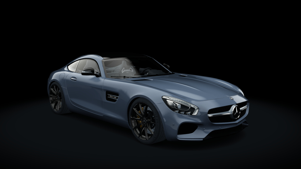 Mercedes-Benz AMG GT-S, skin designo_selenite_grey