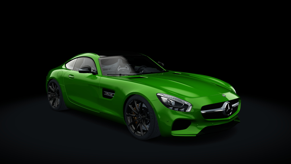 Mercedes-Benz AMG GT-S, skin green_hell_magno