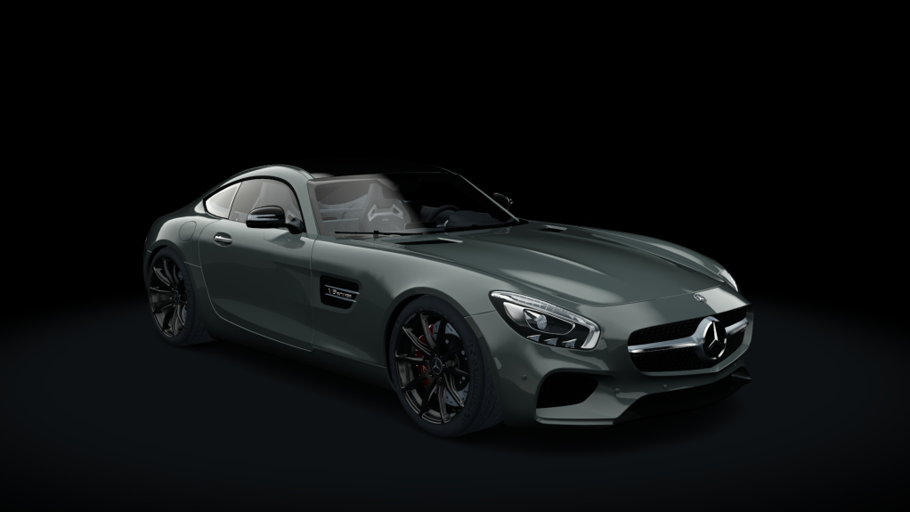 Mercedes-Benz AMG GT-S, skin mojave_silver