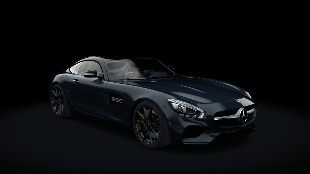 Mercedes-Benz AMG GT-S, skin obsidian_black