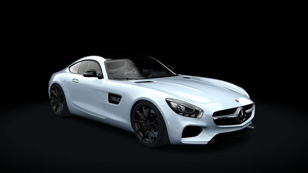 Mercedes-Benz AMG GT-S, skin polar_white