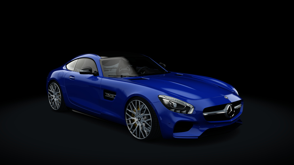 Mercedes-Benz AMG GT-S - S1, skin brilliant_blue