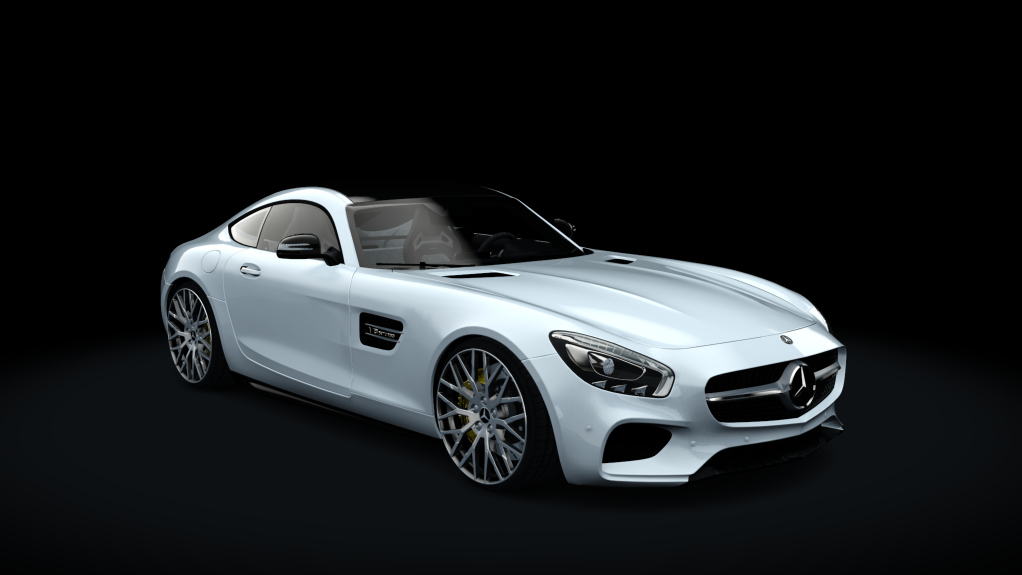 Mercedes-Benz AMG GT-S - S1, skin designo_diamant_white