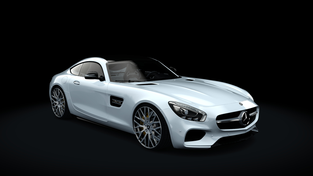 Mercedes-Benz AMG GT-S - S1, skin diamant_white