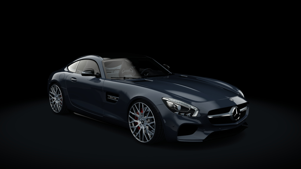 Mercedes-Benz AMG GT-S - S1, skin gravit_grey