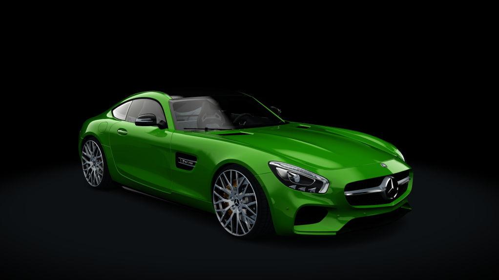 Mercedes-Benz AMG GT-S - S1, skin green_hell_magno