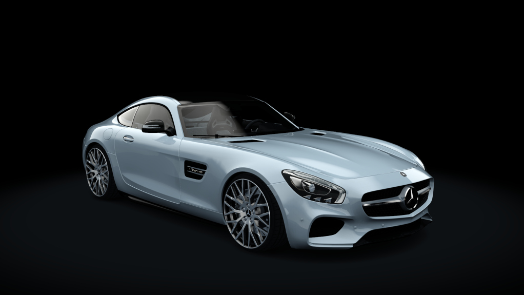 Mercedes-Benz AMG GT-S - S1, skin iridium_silver